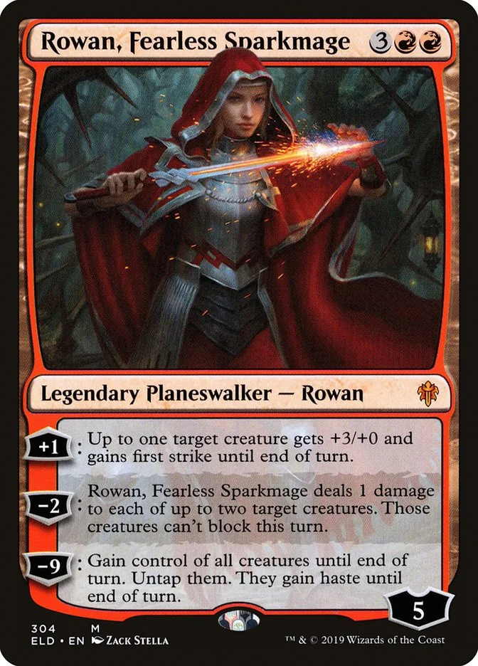 Rowan, Fearless Sparkmage 「ELD/304」「EN」