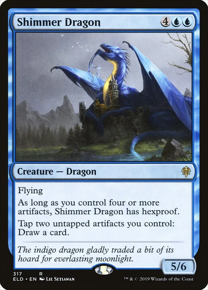 Shimmer Dragon 「ELD/317」「EN」