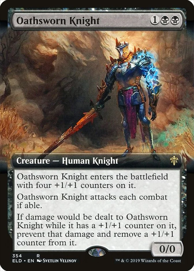 Oathsworn Knight 「ELD/354」「EN」
