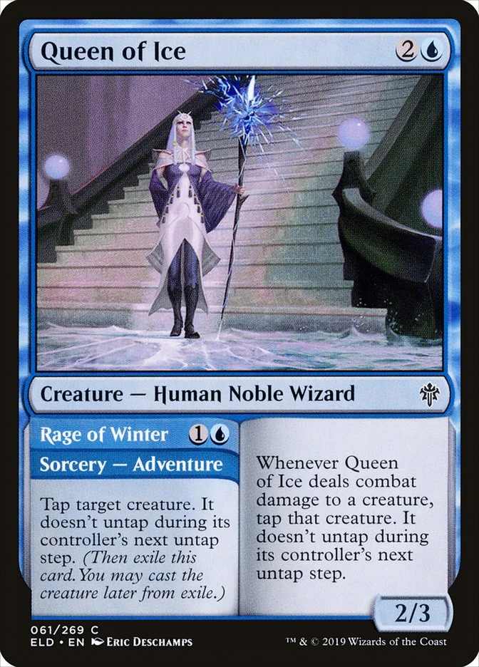 Queen of Ice // Rage of Winter 「ELD/61」「EN」