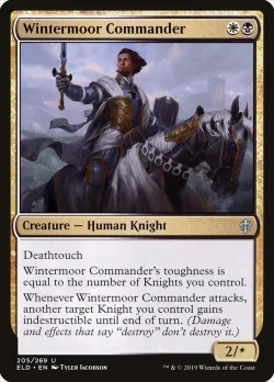 Wintermoor Commander #205 · Magic: The Gathering