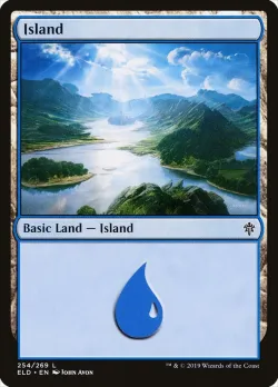 Island #254 · Magic: The Gathering