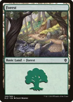 Forest #268 · Magic: The Gathering