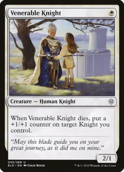 Venerable Knight #35 · Magic: The Gathering