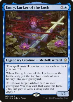 Emry, Lurker of the Loch #43 · Magic: The Gathering