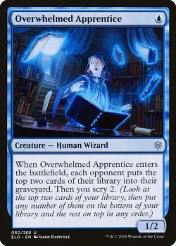 Overwhelmed Apprentice #60 · Magic: The Gathering