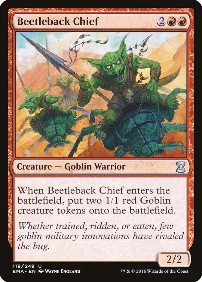 Beetleback Chief 「EMA/119」「EN」
