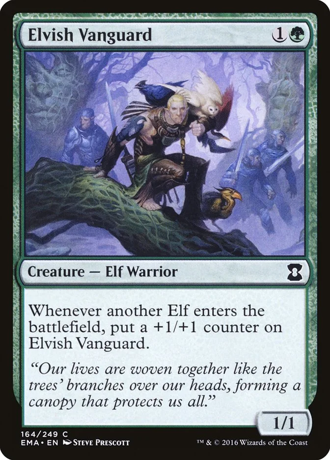 Elvish Vanguard 「EMA/164」「EN」