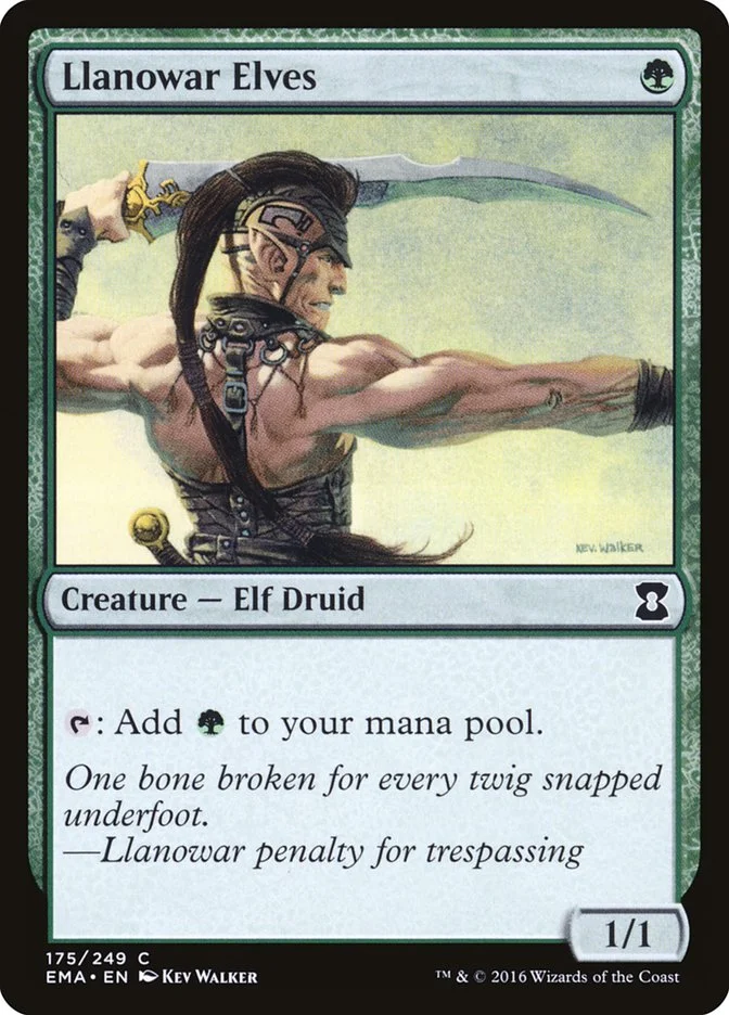 Llanowar Elves 「EMA/175」「EN」