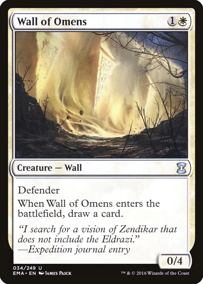 Wall of Omens 「EMA/34」「EN」