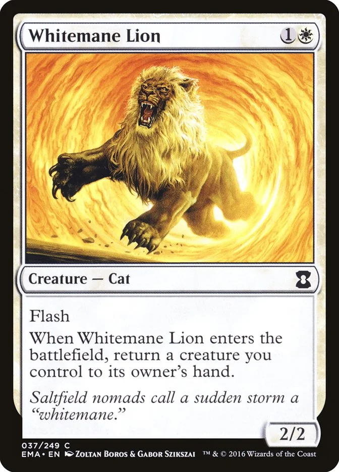Whitemane Lion 「EMA/37」「EN」
