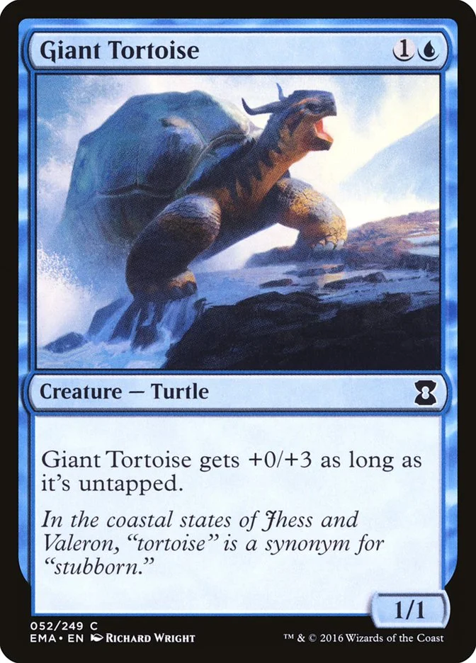 Giant Tortoise 「EMA/52」「EN」