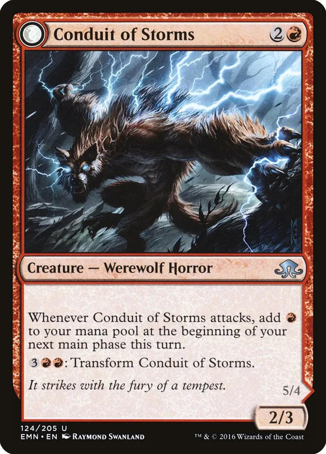 Conduit of Storms // Conduit of Emrakul 「EMN/124」「EN」