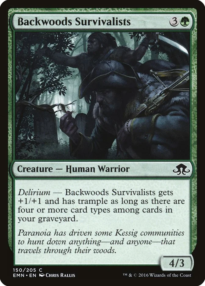 Backwoods Survivalists 「EMN/150」「EN」