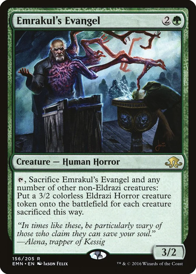 Emrakul's Evangel 「EMN/156」「EN」