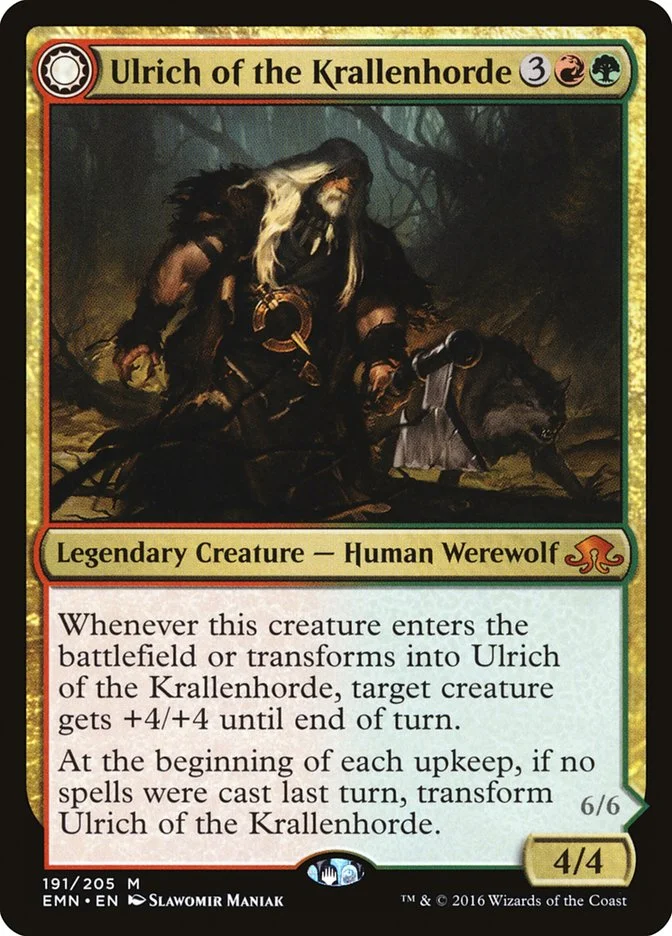 Ulrich of the Krallenhorde // Ulrich, Uncontested Alpha 「EMN/191」「EN」