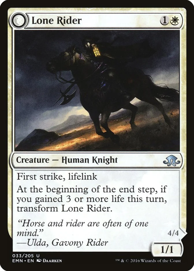 Lone Rider // It That Rides as One 「EMN/33」「EN」