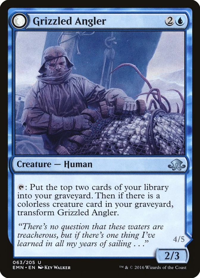 Grizzled Angler // Grisly Anglerfish 「EMN/63」「EN」