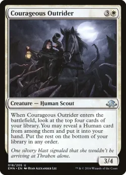 Courageous Outrider #18 · Magic: The Gathering