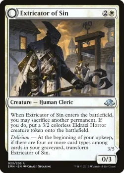 Extricator of Sin // Extricator of Flesh #23 · Magic: The Gathering
