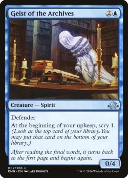 Geist of the Archives #62 · Magic: The Gathering