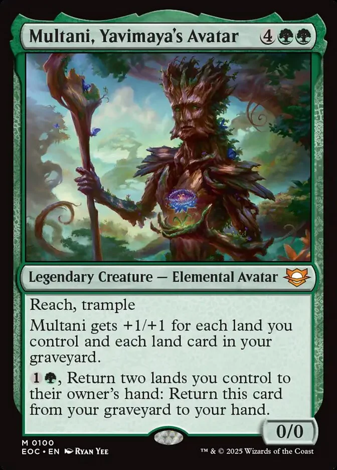 Multani, Yavimaya's Avatar 「EOC/100」「EN」