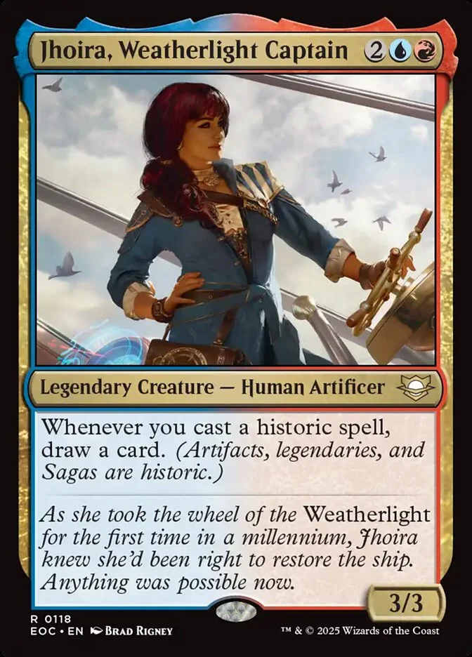 Jhoira, Weatherlight Captain 「EOC/118」「EN」