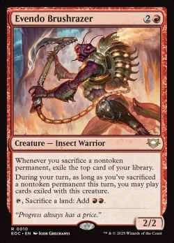 Evendo Brushrazer #10 · Magic: The Gathering