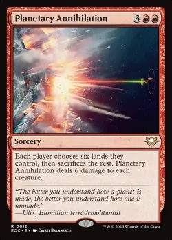 Planetary Annihilation #12 · Magic: The Gathering