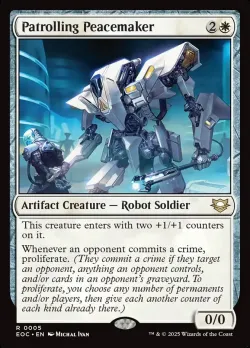 Patrolling Peacemaker #5 · Magic: The Gathering