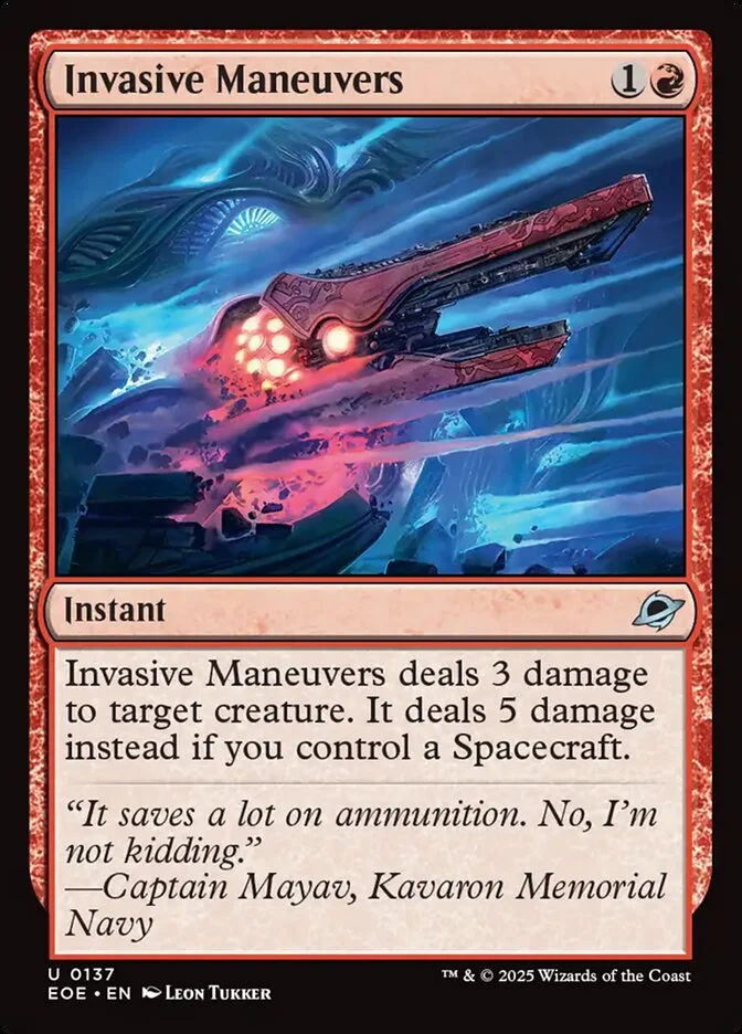 Invasive Maneuvers 「EOE/137」「EN」