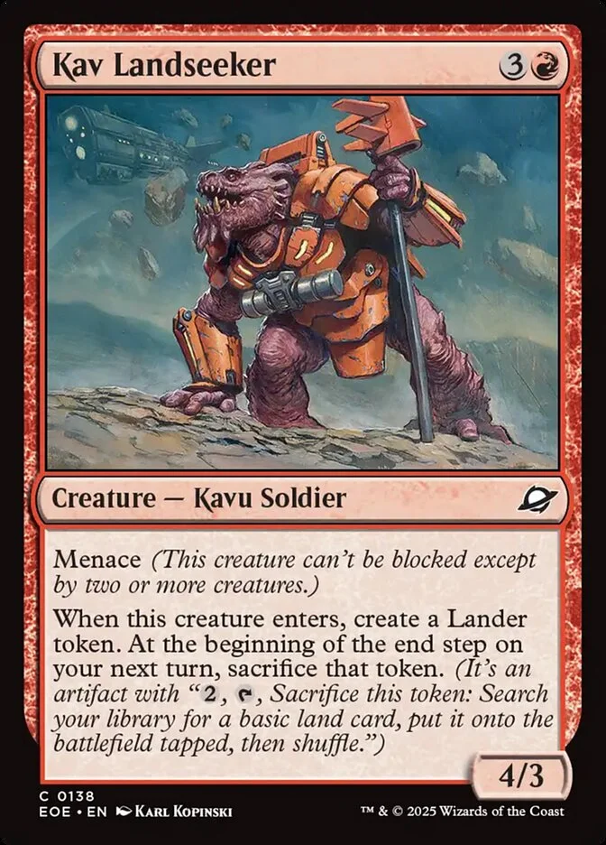 Kav Landseeker 「EOE/138」「EN」