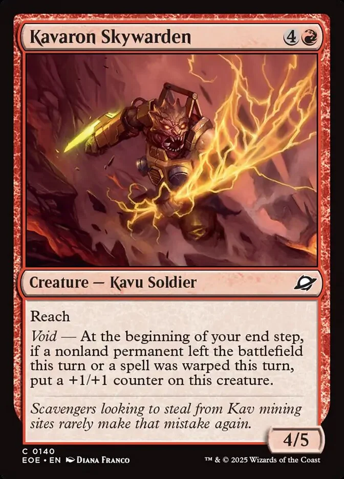 Kavaron Skywarden 「EOE/140」「EN」