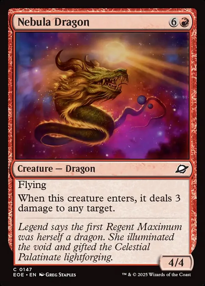 Nebula Dragon 「EOE/147」「EN」
