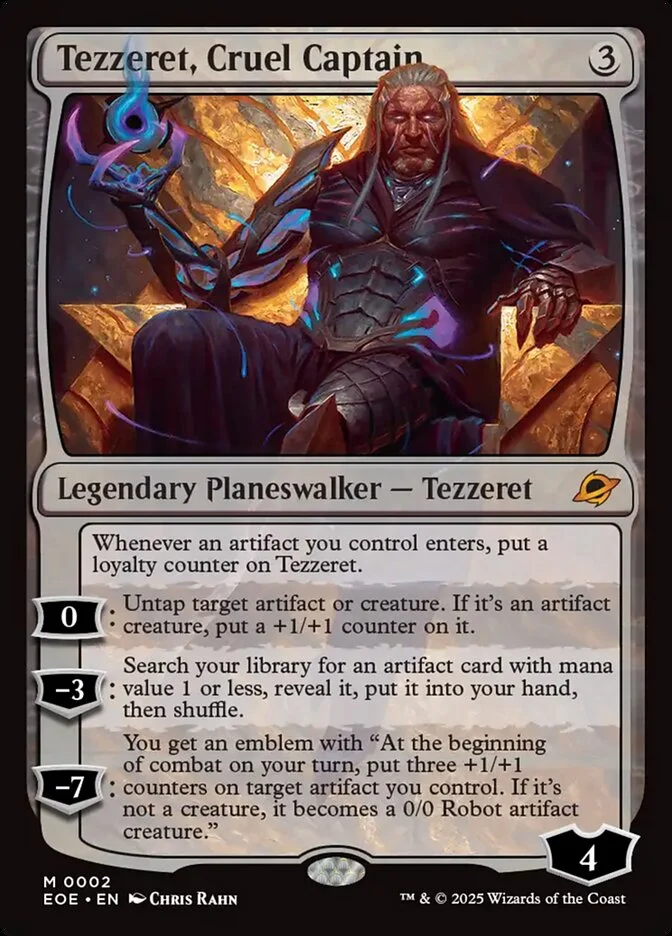 Tezzeret, Cruel Captain 「EOE/2」「EN」