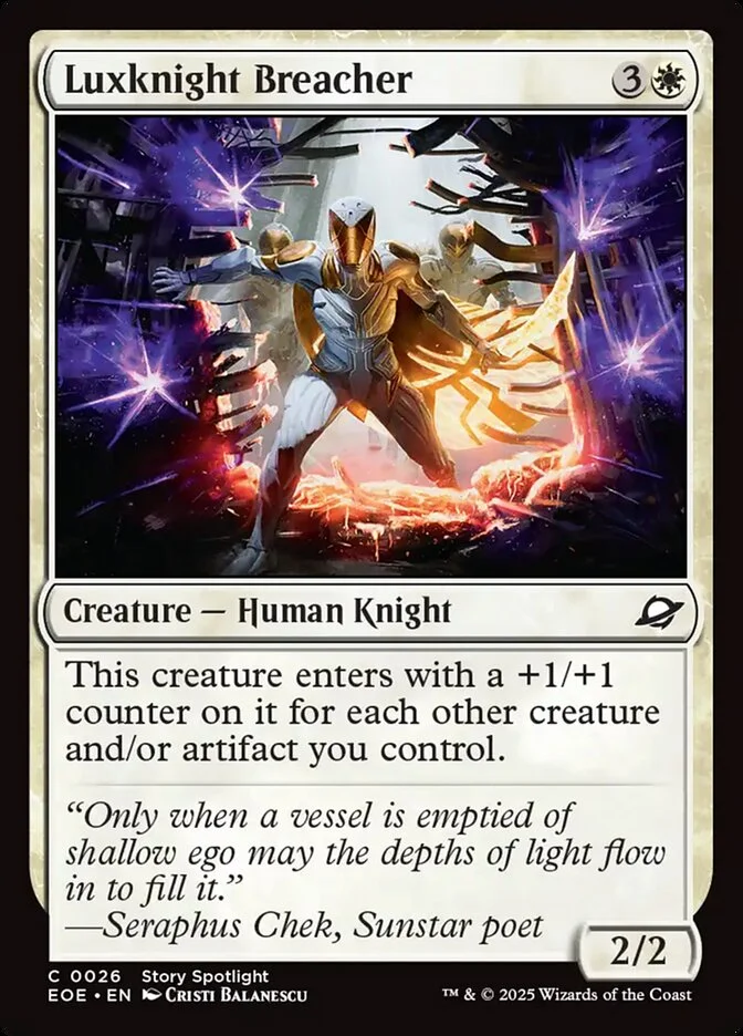 Luxknight Breacher 「EOE/26」「EN」