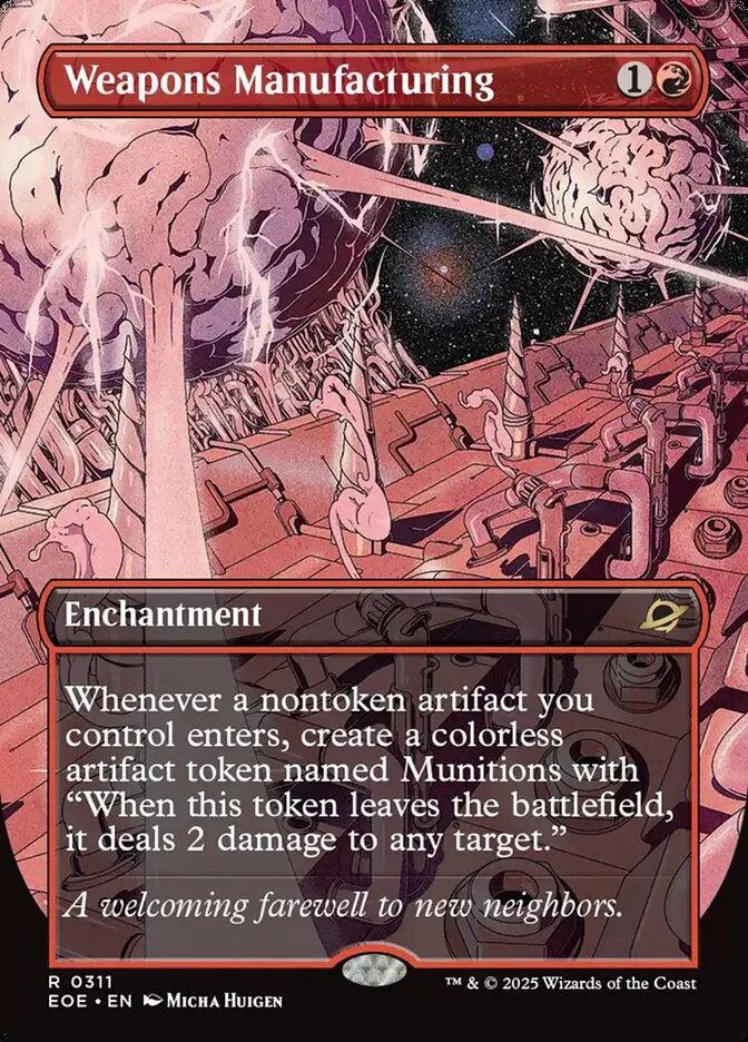 Weapons Manufacturing 「EOE/311」「EN」