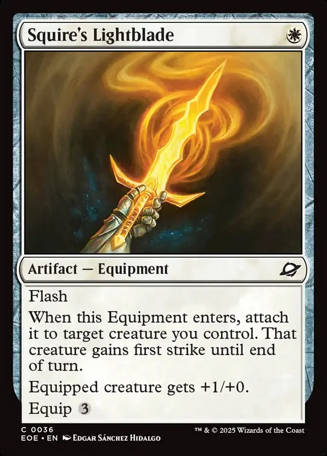 Squire's Lightblade 「EOE/36」「EN」