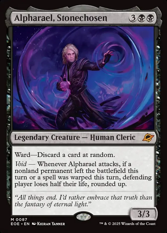 Alpharael, Stonechosen 「EOE/87」「EN」