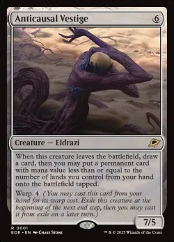 Anticausal Vestige #1 · Magic: The Gathering
