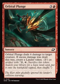 Orbital Plunge #149 · Magic: The Gathering
