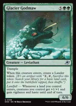 Glacier Godmaw #188 · Magic: The Gathering