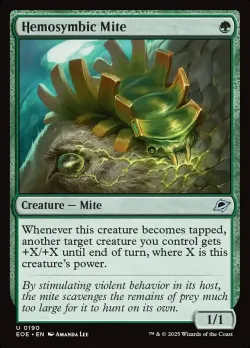 Hemosymbic Mite #190 · Magic: The Gathering