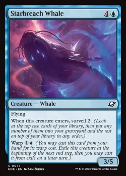 Starbreach Whale #77 · Magic: The Gathering
