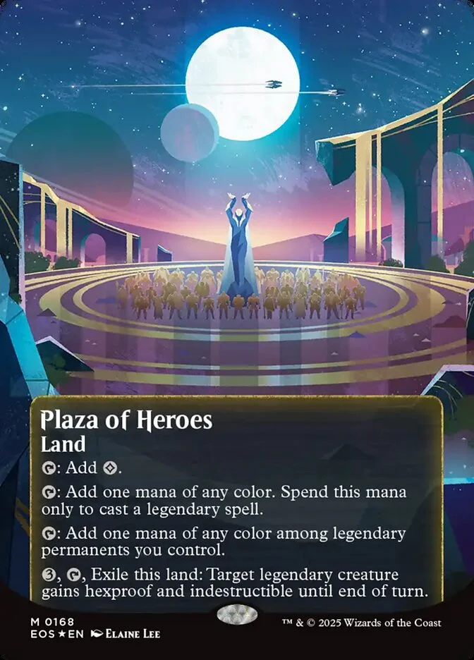 Plaza of Heroes 「EOS/168」「EN」