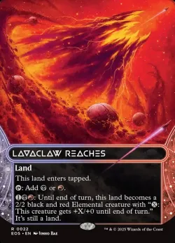 Lavaclaw Reaches #22 · Magic: The Gathering