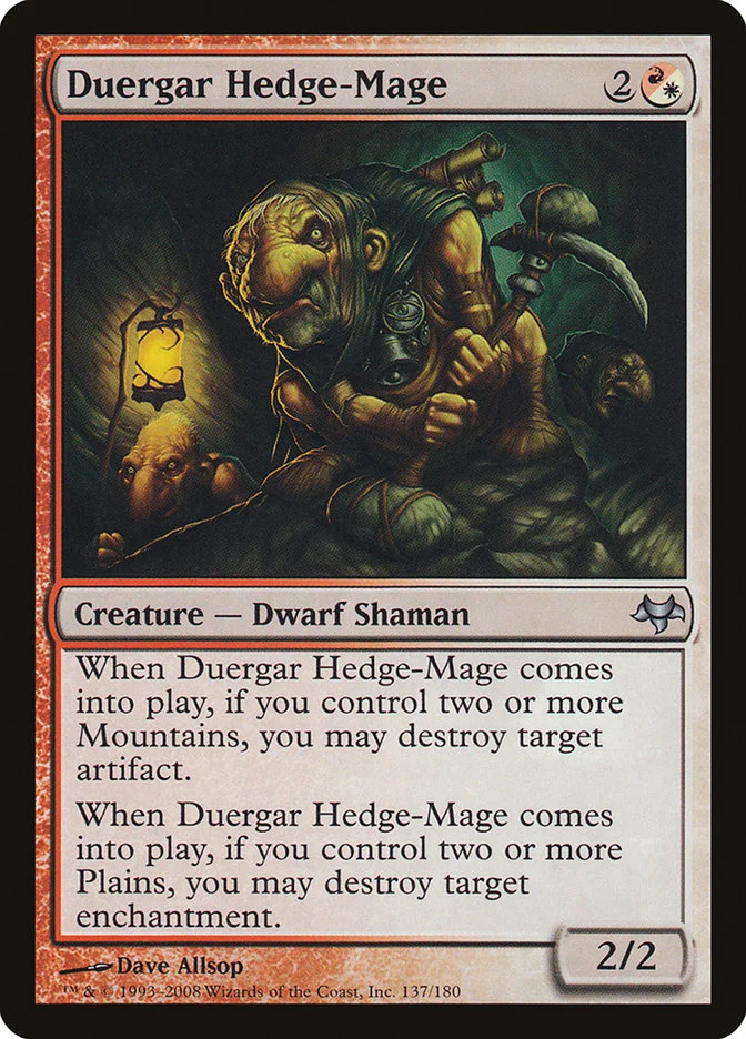 Duergar Hedge-Mage 「EVE/137」「EN」