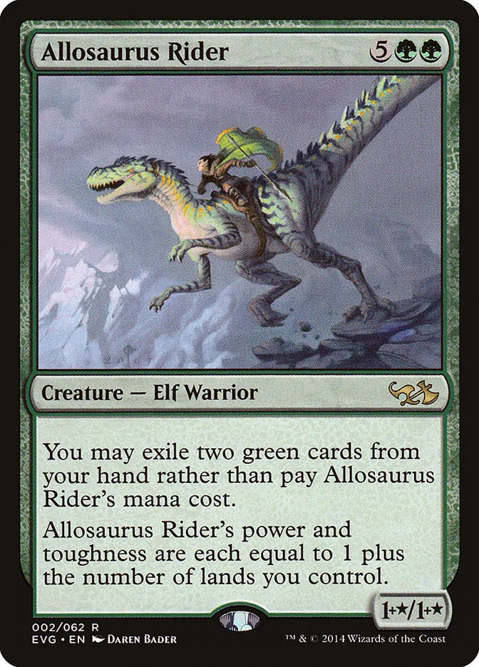 Allosaurus Rider 「EVG/2」「EN」