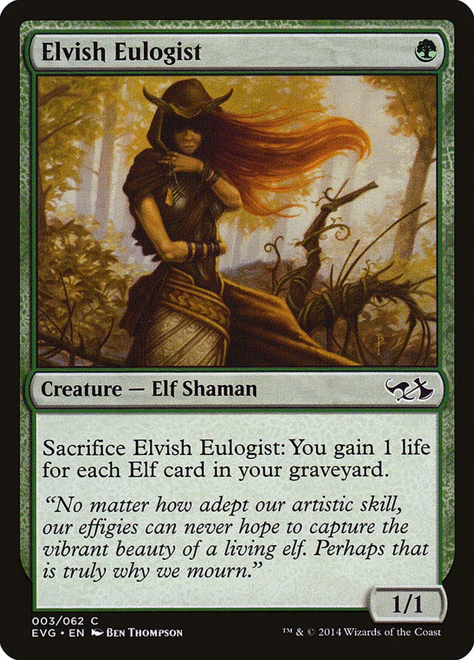 Elvish Eulogist 「EVG/3」「EN」