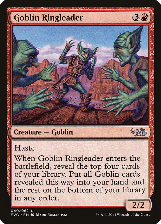 Goblin Ringleader 「EVG/40」「EN」